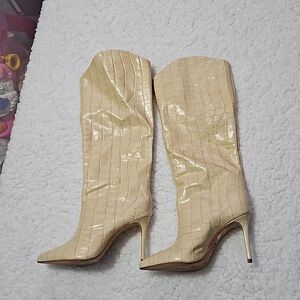 SchutzMaryana Tall Boots color eggshell